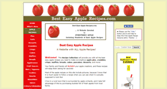 Desktop Screenshot of best-easy-apple-recipes.com